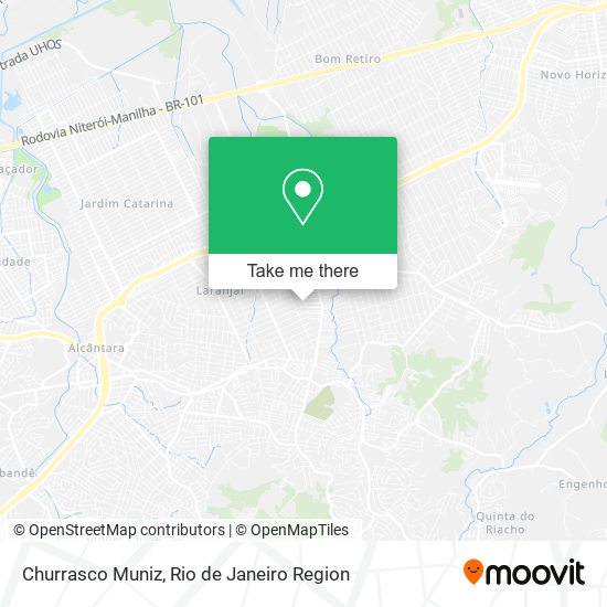 Churrasco Muniz map