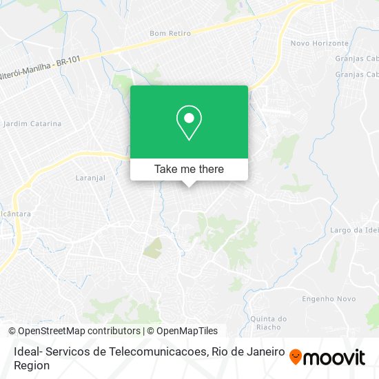 Ideal- Servicos de Telecomunicacoes map