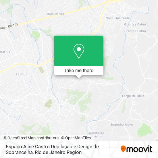 Espaço Aline Castro Depilação e Design de Sobrancelha map
