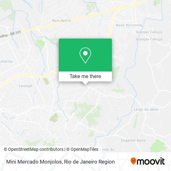 Mini Mercado Monjolos map