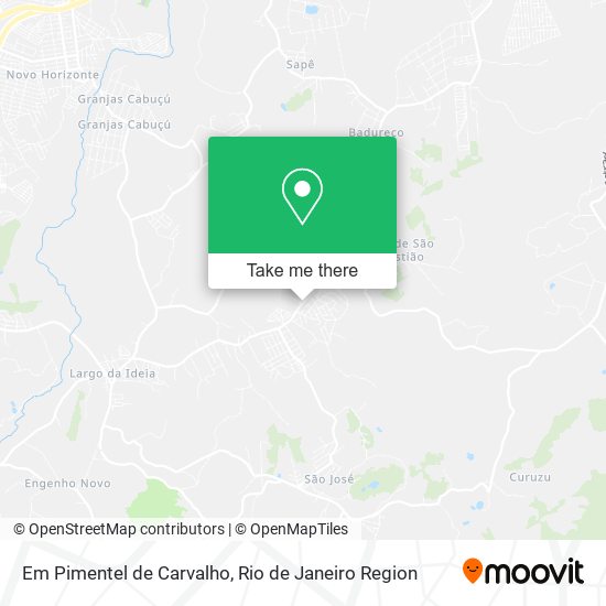 Em Pimentel de Carvalho map