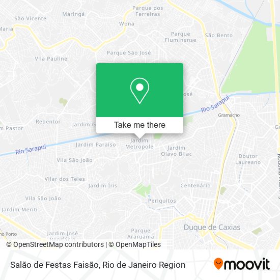 Salão de Festas Faisão map