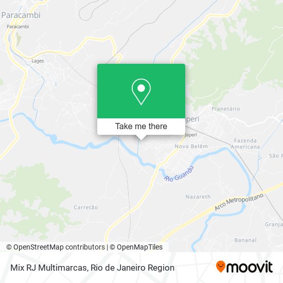 Mix RJ Multimarcas map