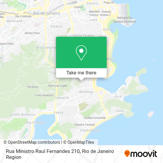 Rua Ministro Raul Fernandes 210 map