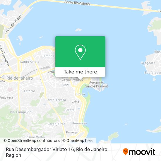 Mapa Rua Desembargador Viriato 16