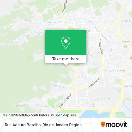 Mapa Rua Adauto Botelho