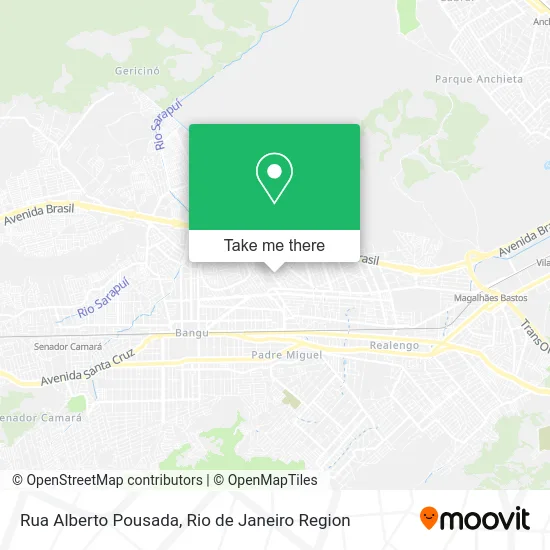 Rua Alberto Pousada map