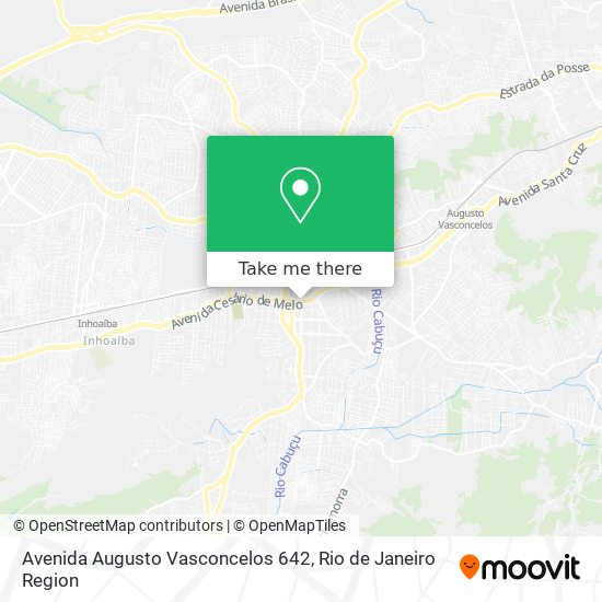 Mapa Avenida Augusto Vasconcelos 642