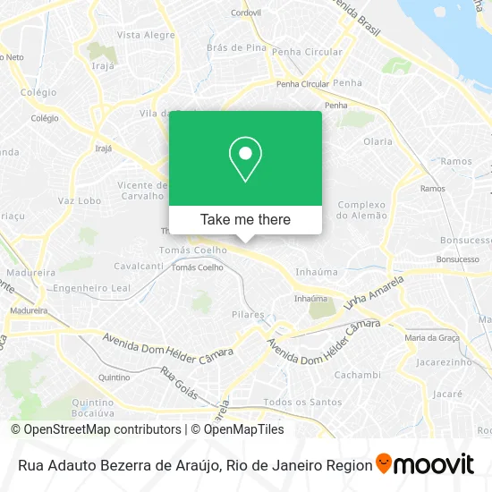 Rua Adauto Bezerra de Araújo map