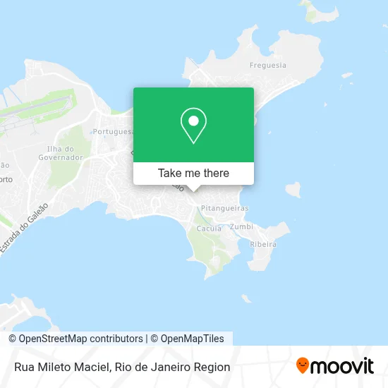 Rua Mileto Maciel map