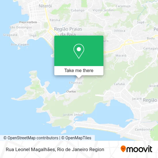 Rua Leonel Magalhães map