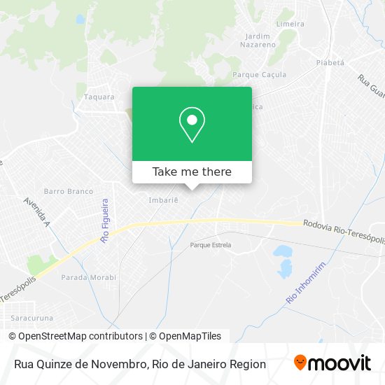 Rua Quinze de Novembro map