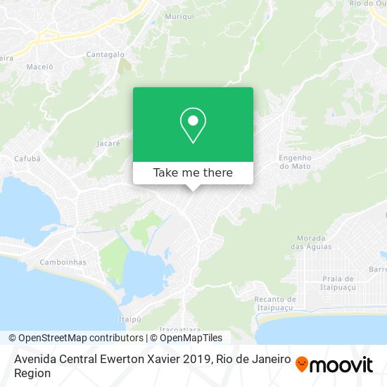 Avenida Central Ewerton Xavier 2019 map