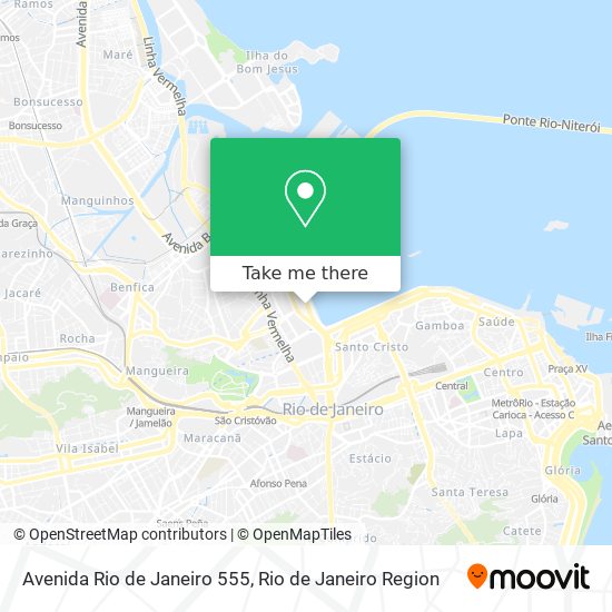 Avenida Rio de Janeiro 555 map