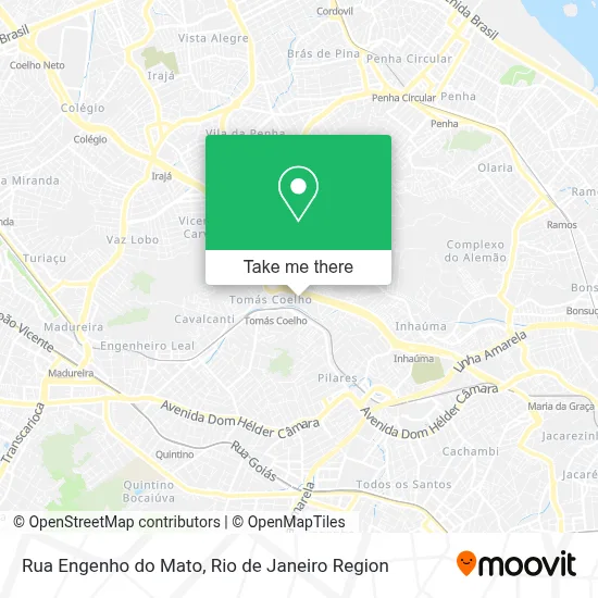Rua Engenho do Mato map