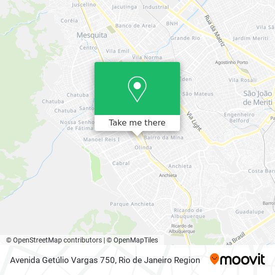 Avenida Getúlio Vargas 750 map