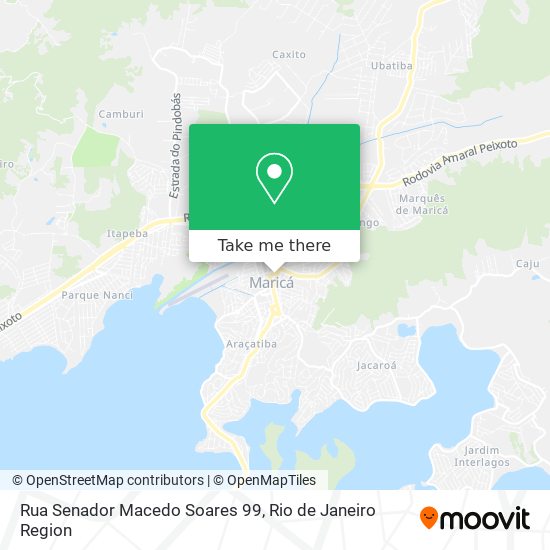 Mapa Rua Senador Macedo Soares 99