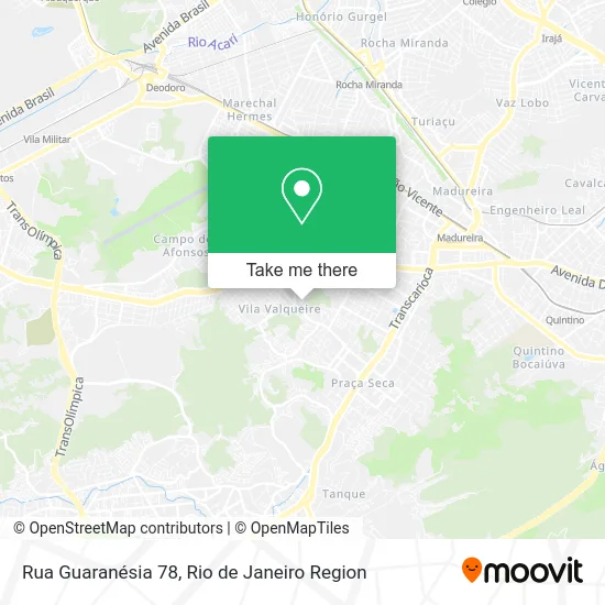 Rua Guaranésia 78 map