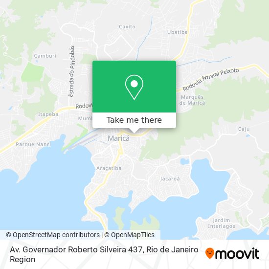 Mapa Av. Governador Roberto Silveira 437