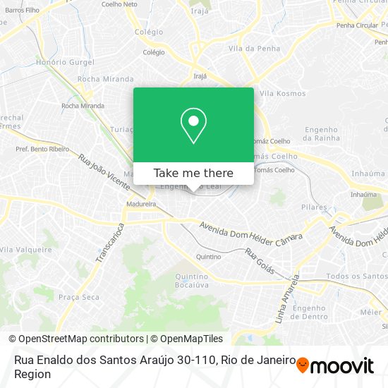 Rua Enaldo dos Santos Araújo 30-110 map