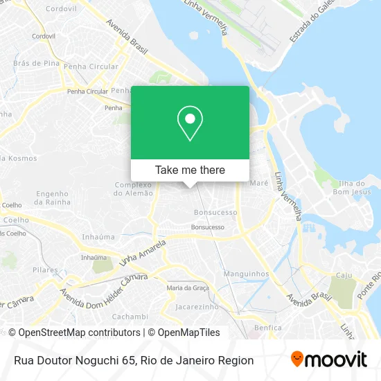 Rua Doutor Noguchi 65 map
