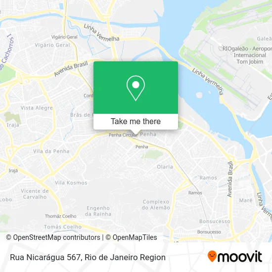 Rua Nicarágua 567 map