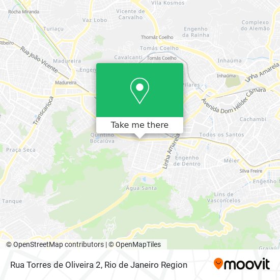 Mapa Rua Torres de Oliveira 2