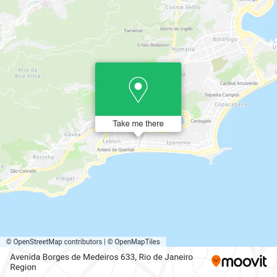 Avenida Borges de Medeiros 633 map