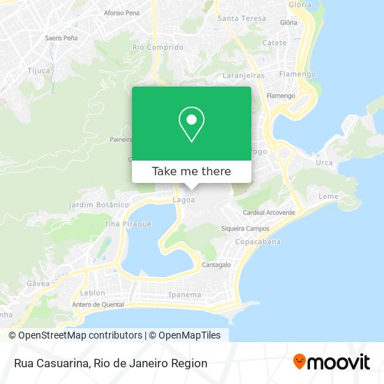 Mapa Rua Casuarina