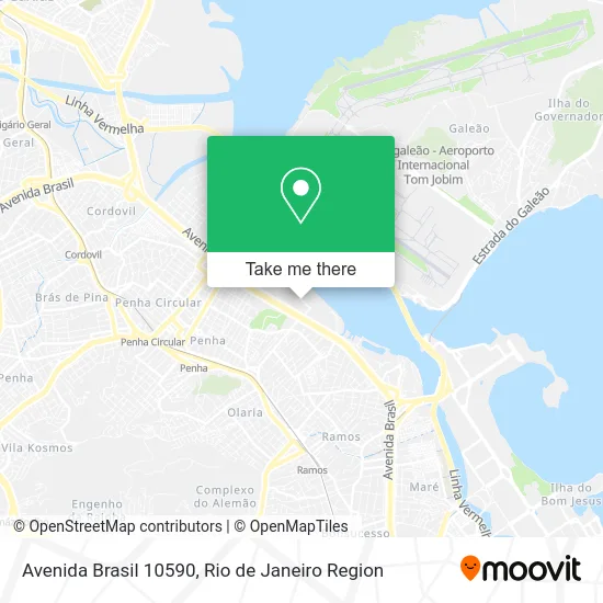 Avenida Brasil 10590 map