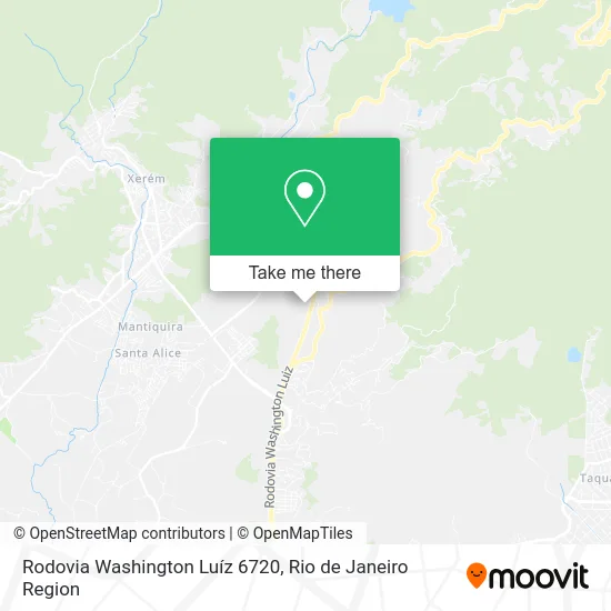 Rodovia Washington Luíz 6720 map