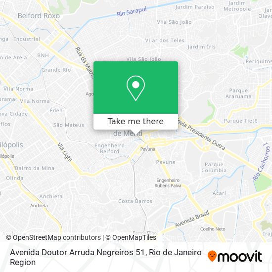Avenida Doutor Arruda Negreiros 51 map