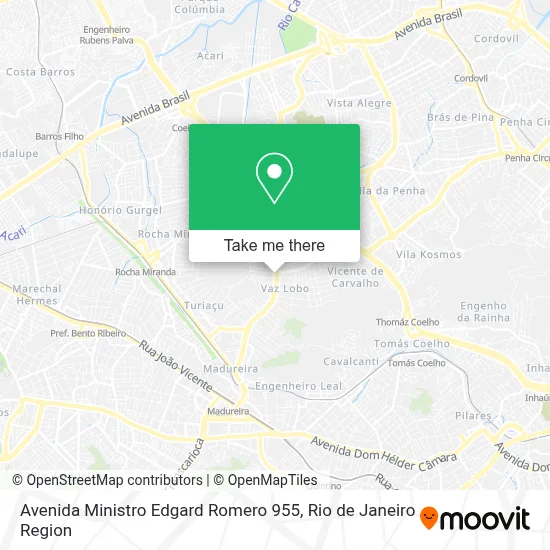 Avenida Ministro Edgard Romero 955 map