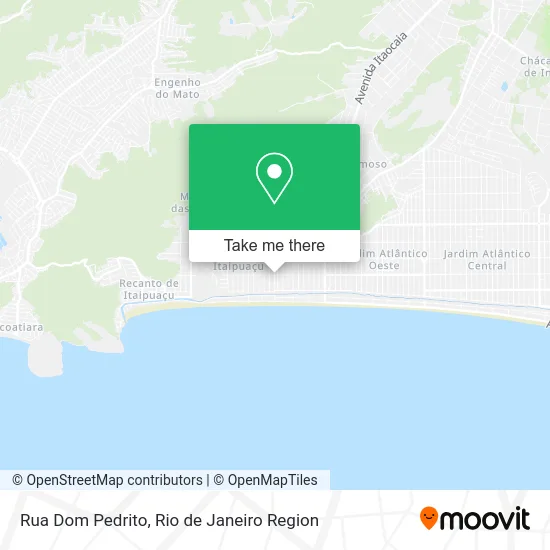 Rua Dom Pedrito map