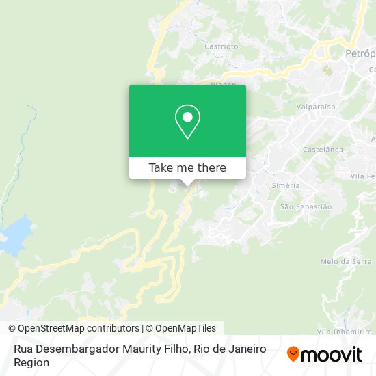 Rua Desembargador Maurity Filho map