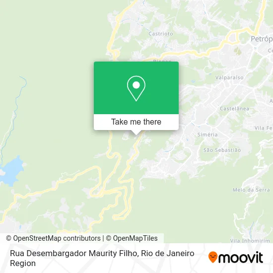 Rua Desembargador Maurity Filho map