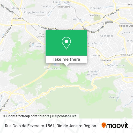 Rua Dois de Fevereiro 1561 map