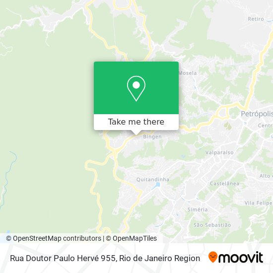 Rua Doutor Paulo Hervé 955 map