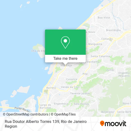 Rua Doutor Alberto Torres 139 map