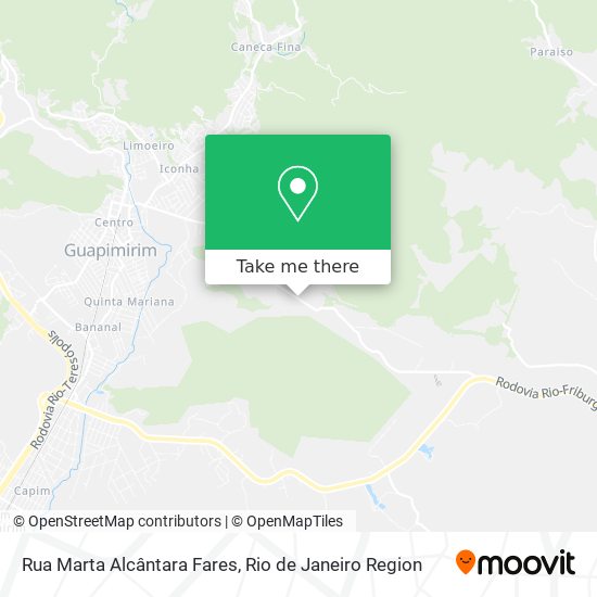 Rua Marta Alcântara Fares map