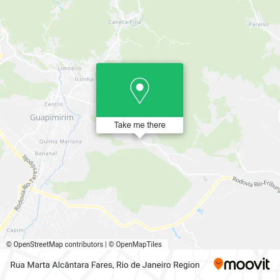 Rua Marta Alcântara Fares map