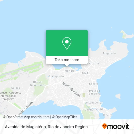 Avenida do Magistério map