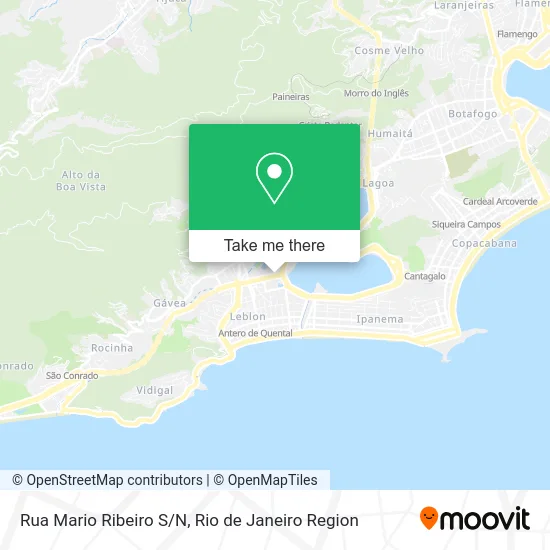 Rua Mario Ribeiro S/N map
