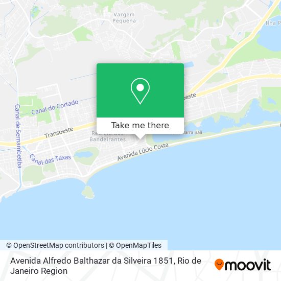 Avenida Alfredo Balthazar da Silveira 1851 map