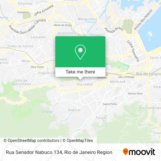 Rua Senador Nabuco 134 map