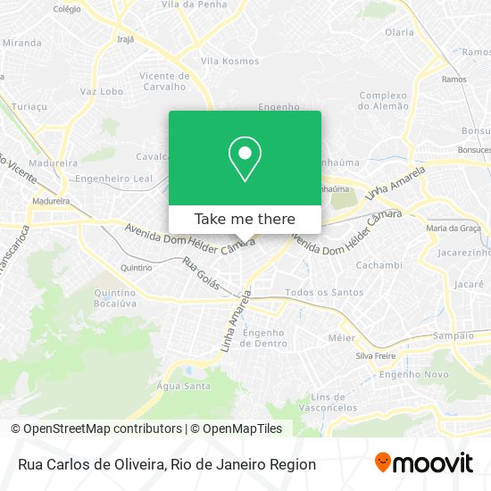 Rua Carlos de Oliveira map