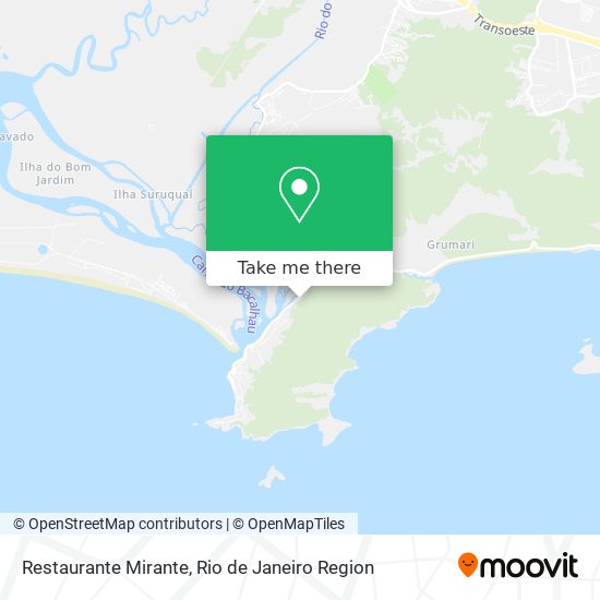 Restaurante Mirante map