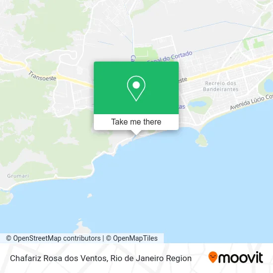 Chafariz Rosa dos Ventos map