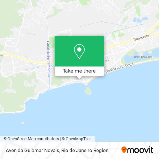 Avenida Guiomar Novais map