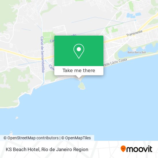 KS Beach Hotel map